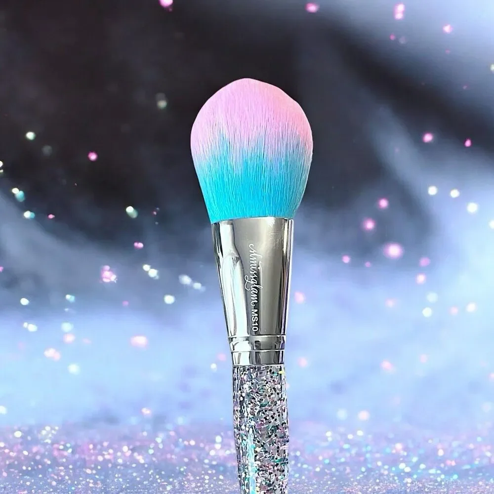 Slmissglam Glitter Face Trio 3pc Makeup Brush Set Brand New In Package MSRP $45